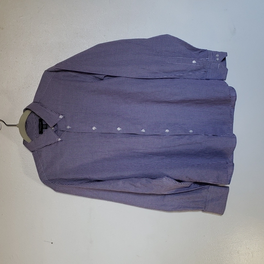Structure Long Sleeve Shirt Neck Size 16-16.5  LG